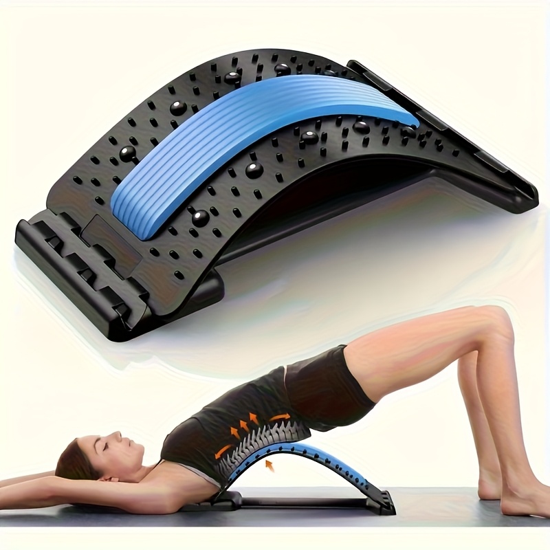 Back Stretcher Lumbar - 3-niveau rugstretcher houdingcorrector lendensteun ergonomisch voor