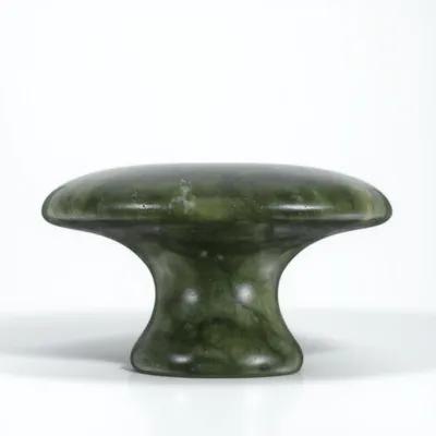 Jade Gua Sha Tool - Paddestoelvormige Jade Massage Steen Gladde Textuur