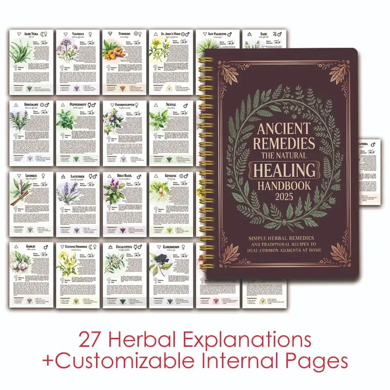 Health & Wellness Lafayette - Natural Remedies Handboek met oude genezen