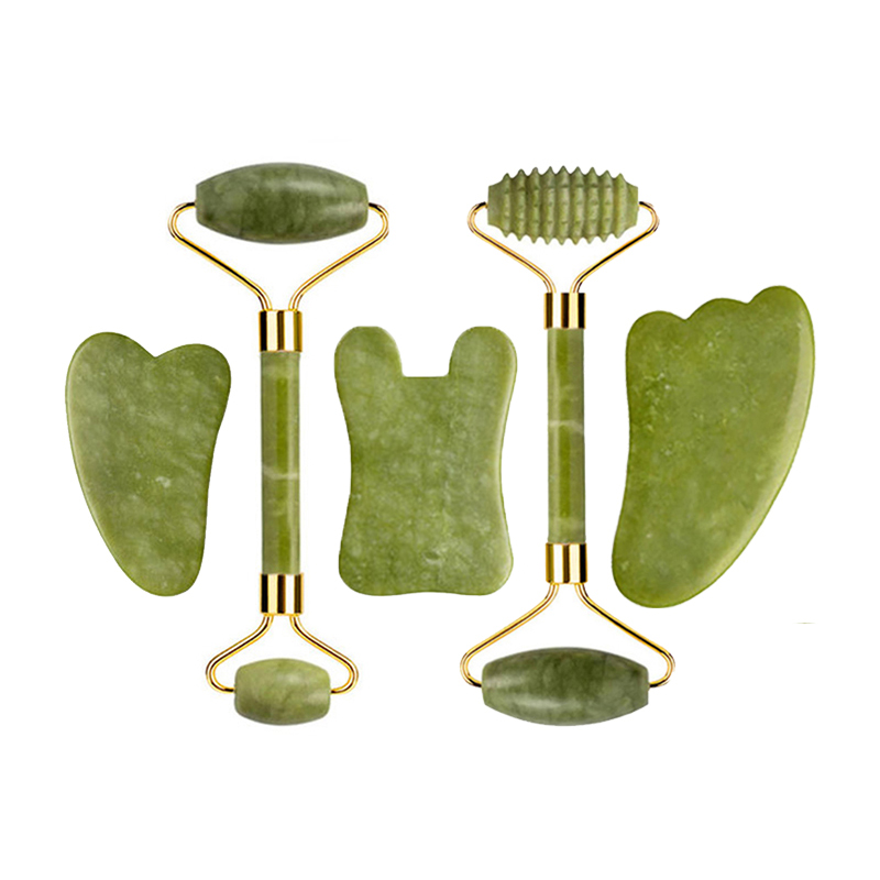 Jade Gua Sha Tool - Natuurlijke Jade Roller Gua Sha Massage