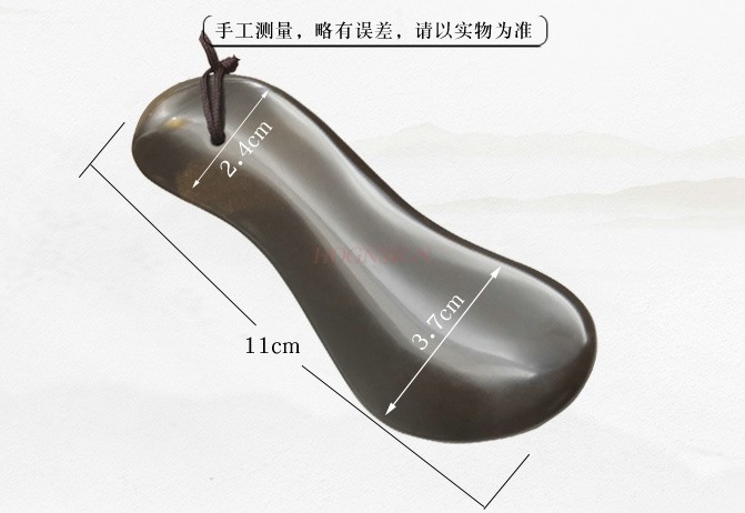 Jade Gua Sha Tool - traditionele Chinese geneeskunde Bianstone gezicht schrapen