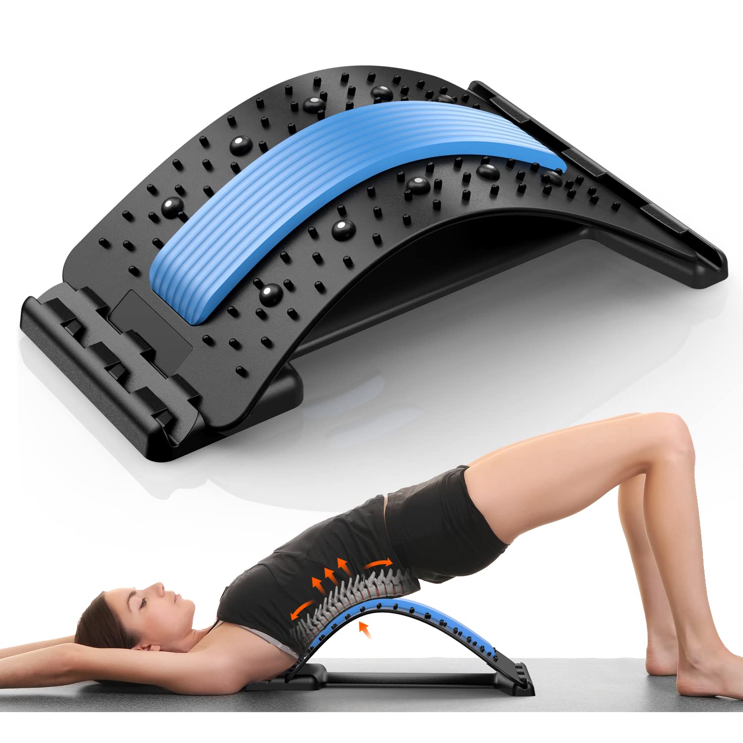 Back Stretcher Lumbar - Rugbrancard voor verlichting van rugpijn, rugcrackerbord