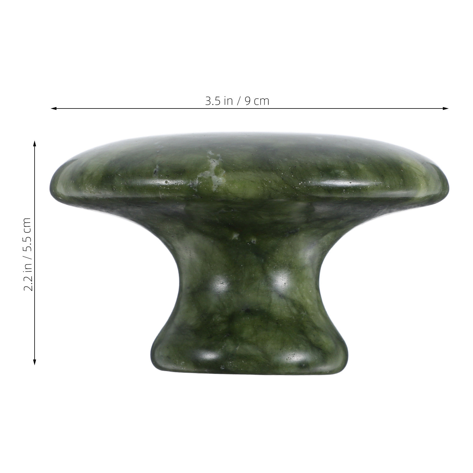 Paddestoelvormige Jade Massage - Jade Gua Sha Tool recensie en prijs