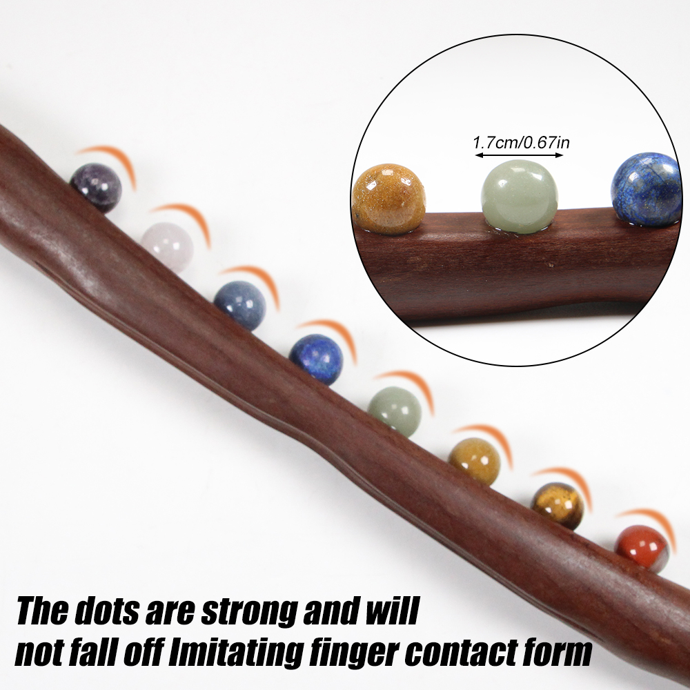 Hout Massage Stick 10 Jade Ste - Jade Gua Sha Tool recensie en prijs