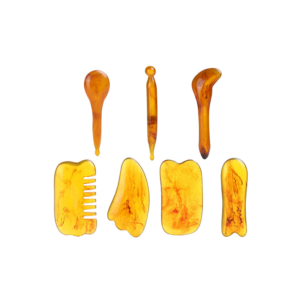 7PCS GUASHA Massage Gereedscha - Jade Gua Sha Tool recensie en prijs