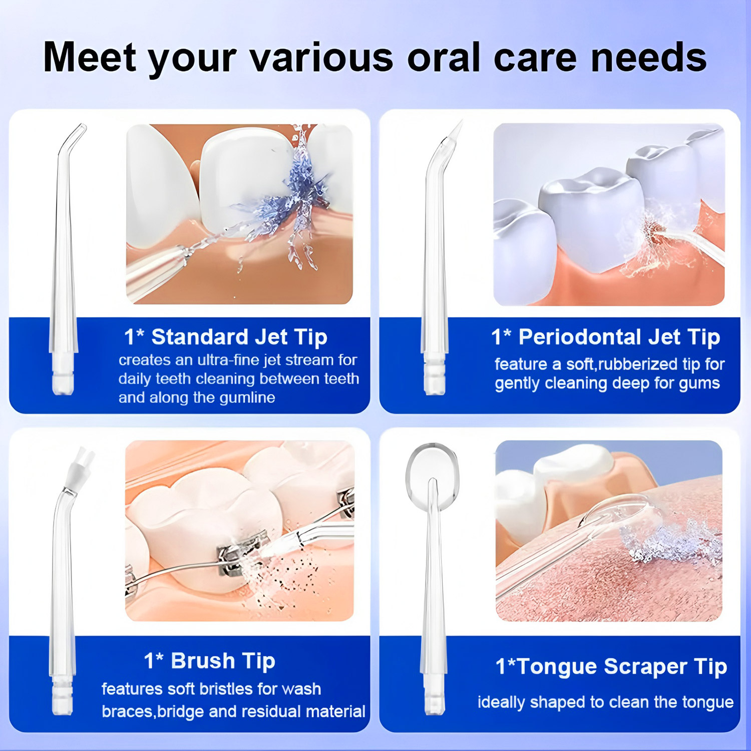 Draagbare monddouche, USB opla - Oral Irrigator Flosser recensie en prijs