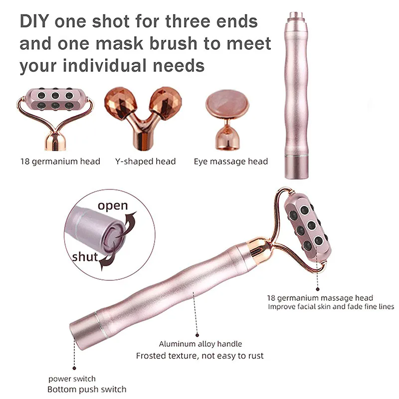 3-in-1 3D Roller Germanium Ste - Jade Gua Sha Tool recensie en prijs