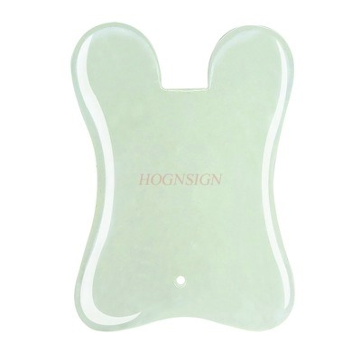 Zand Boord Vierkante Schouder  - Jade Gua Sha Tool recensie en prijs