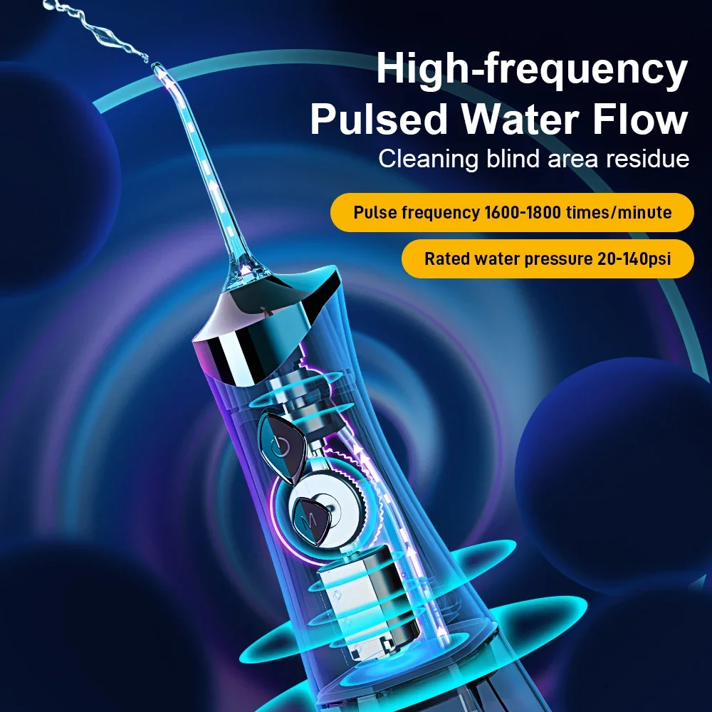 Draagbare oplaadbare monddouch - Oral Irrigator Flosser recensie en prijs