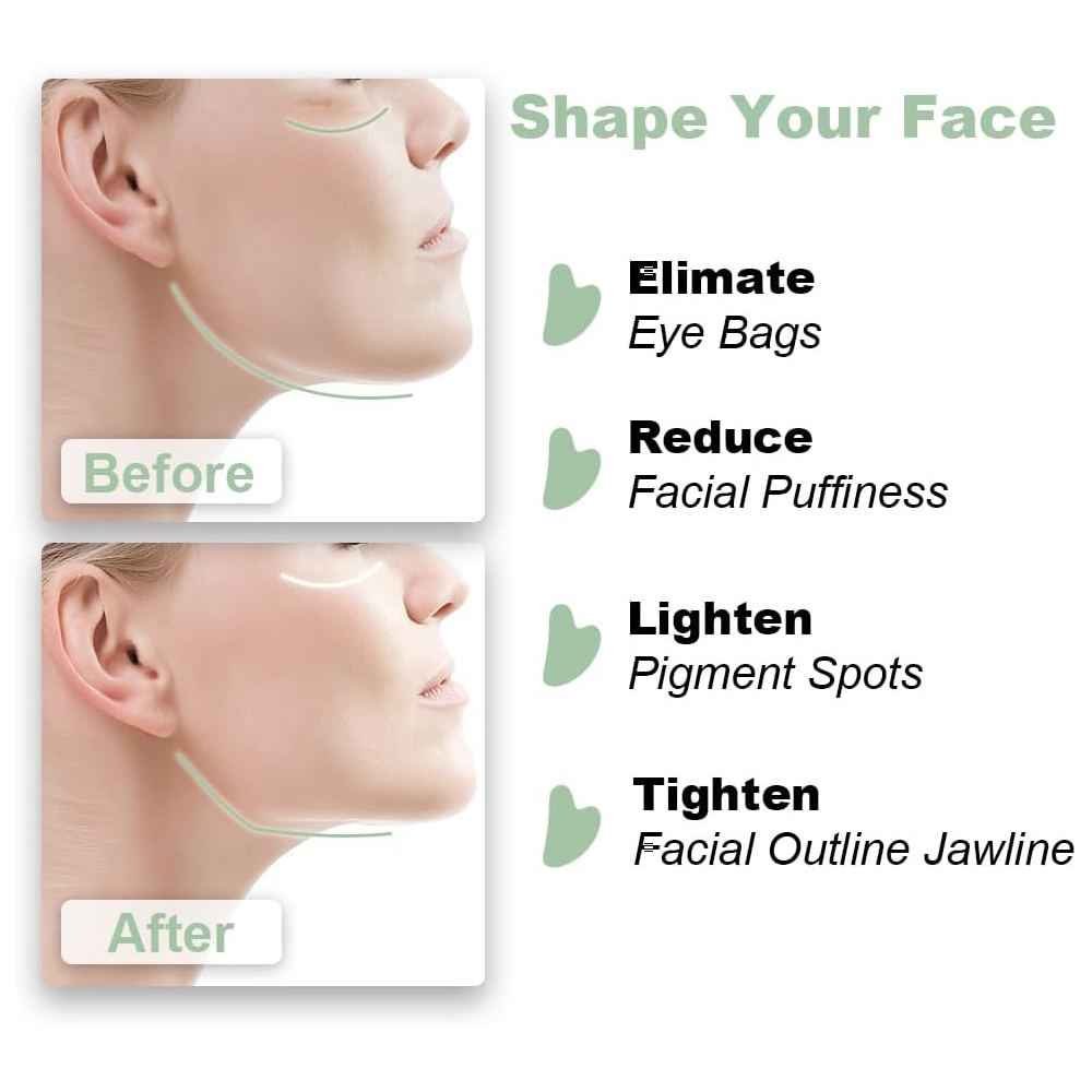 1PCS Natuurlijke Glas Jade Sch - Jade Gua Sha Tool recensie en prijs