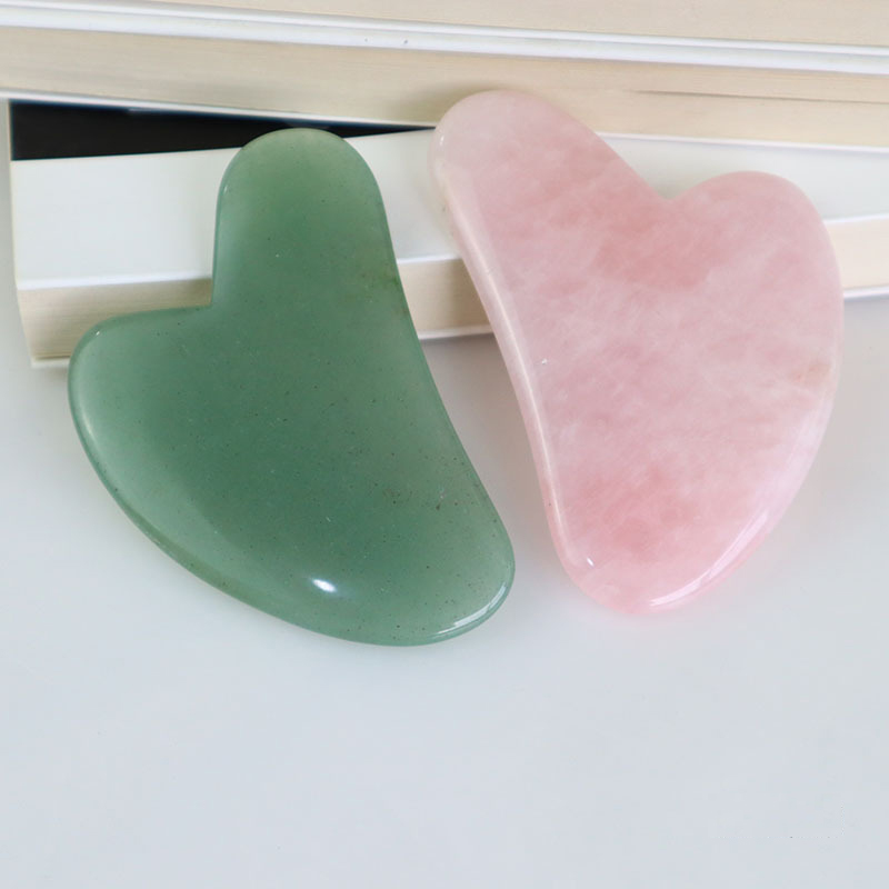 Rozenkwarts Jade Guasha Massag - Jade Gua Sha Tool recensie en prijs