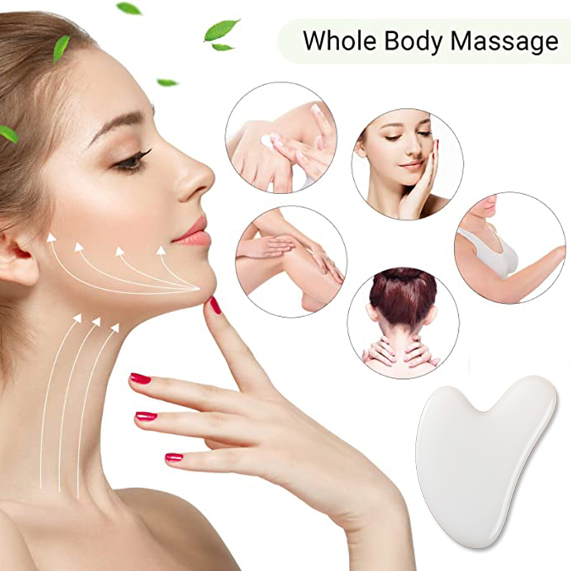 Natuurlijke Witte Jade Gua Sha - Jade Gua Sha Tool recensie en prijs