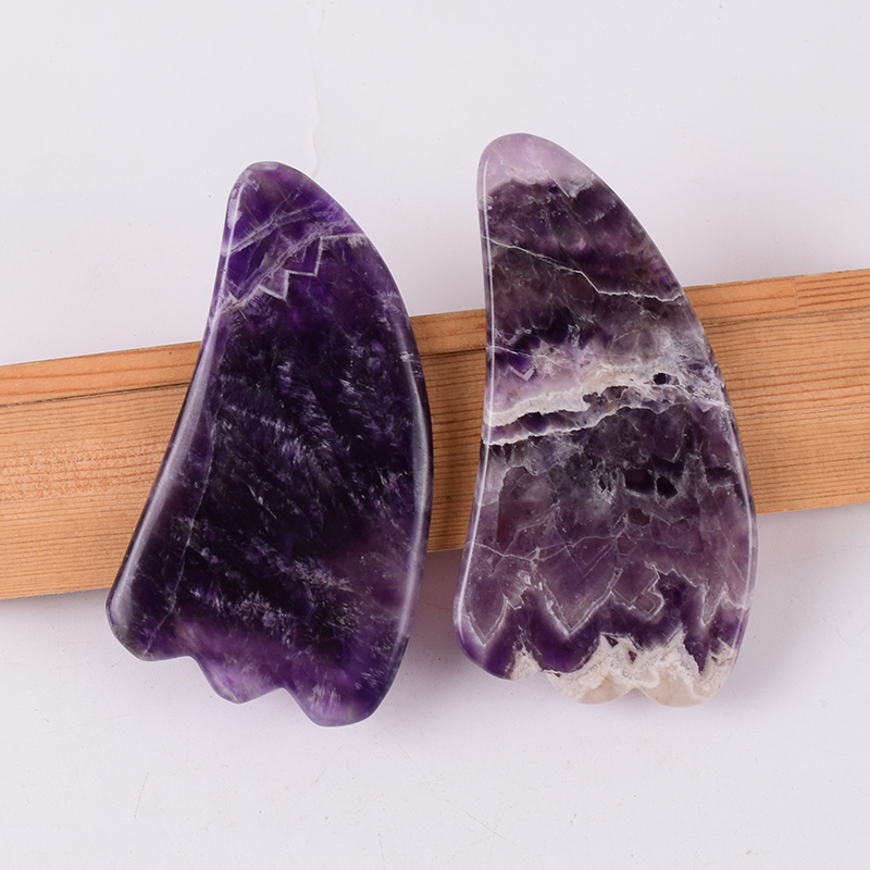 Amethist Zaagtand Gezicht Roll - Jade Gua Sha Tool recensie en prijs